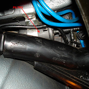 Troca de Filtro de Combustível