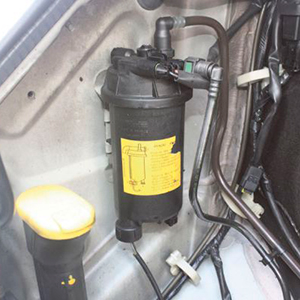 Troca do Filtro de Partículas Diesel